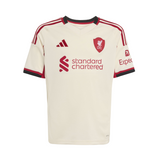 Liverpool FC 2025/2026 Away Adidas Junior Replica Jersey White JV6453