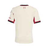 Liverpool FC 2025/2026 Away Adidas Junior Replica Jersey White JV6453
