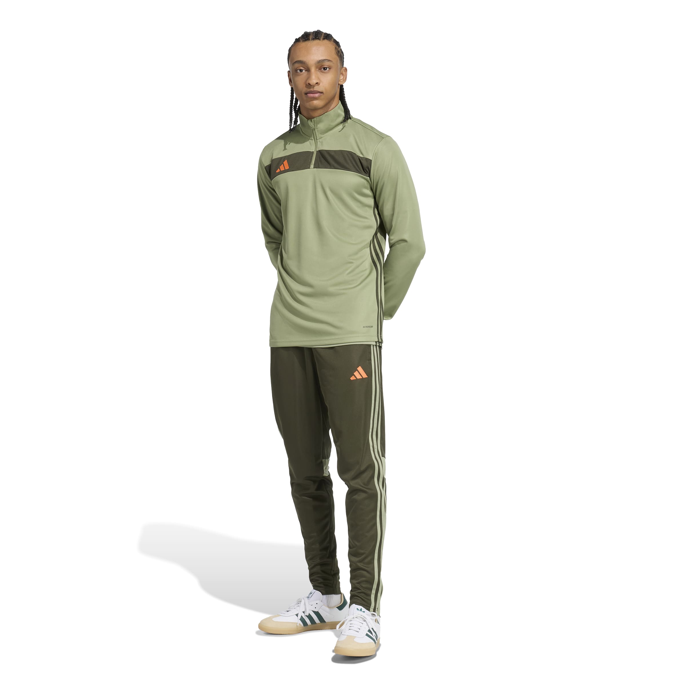 Tiro Essential T-Bottom Men's Pants Green JW4610