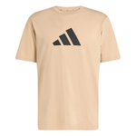 3 Bar Tee Men's Round Neck Beige JW7147