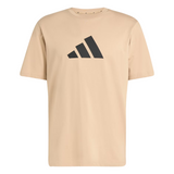 3 Bar Tee Men's Round Neck Beige JW7147