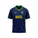 Brazil 2026 Children Boy Jersey Navy JXKA03001010