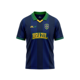 Brazil 2026 Children Boy Jersey Navy JXKA03001010