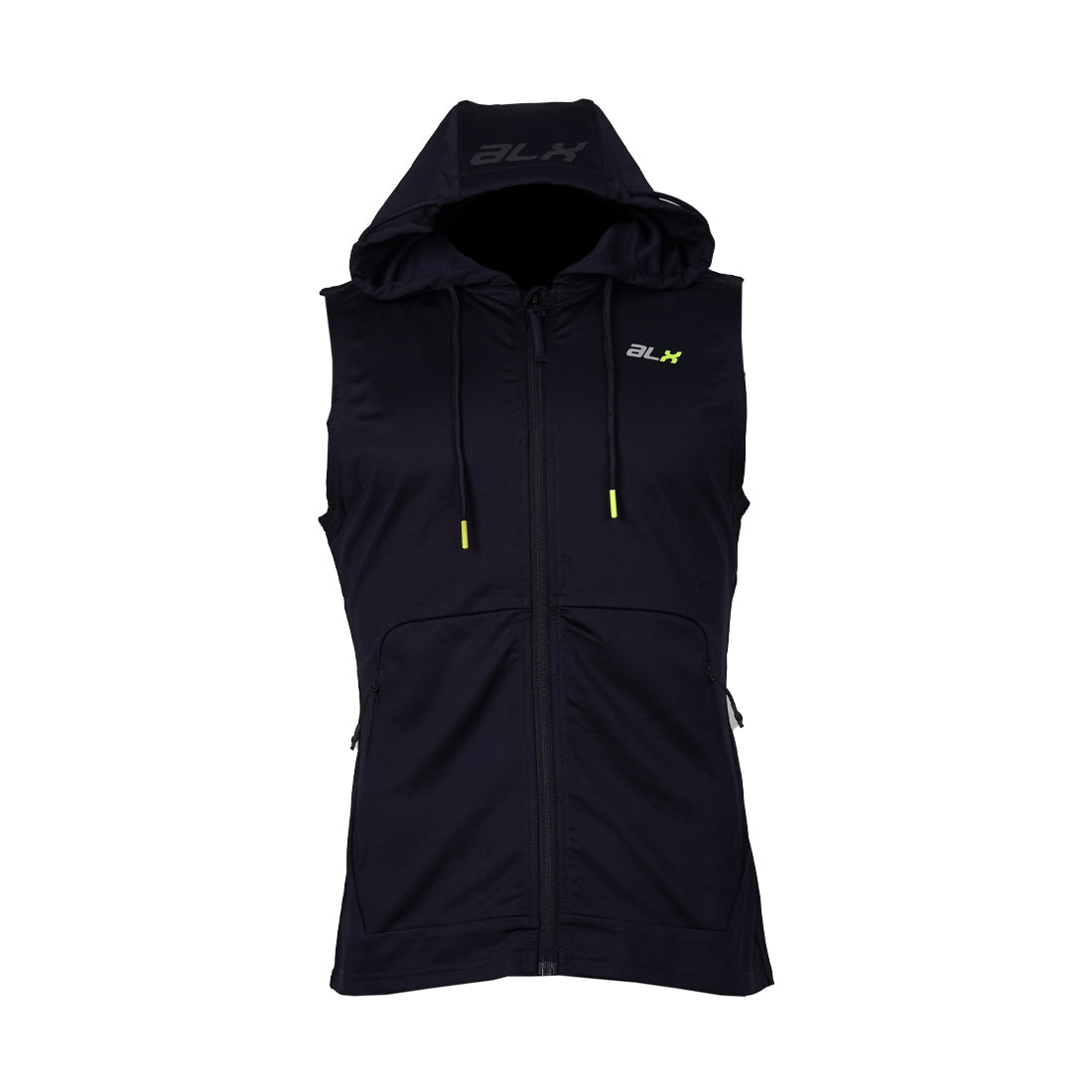 ALX Men's Running Sleeveless Hoodie Navy JXMA16000620
