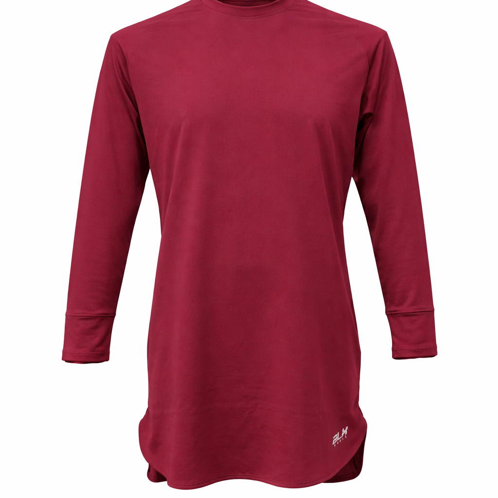 Liyana II Women's Jersey Long Sleeve Maroon JXWA03000335