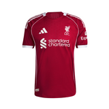 Liverpool FC 2025/2026 Home Adidas Men's Authentic Jersey Red JY4237