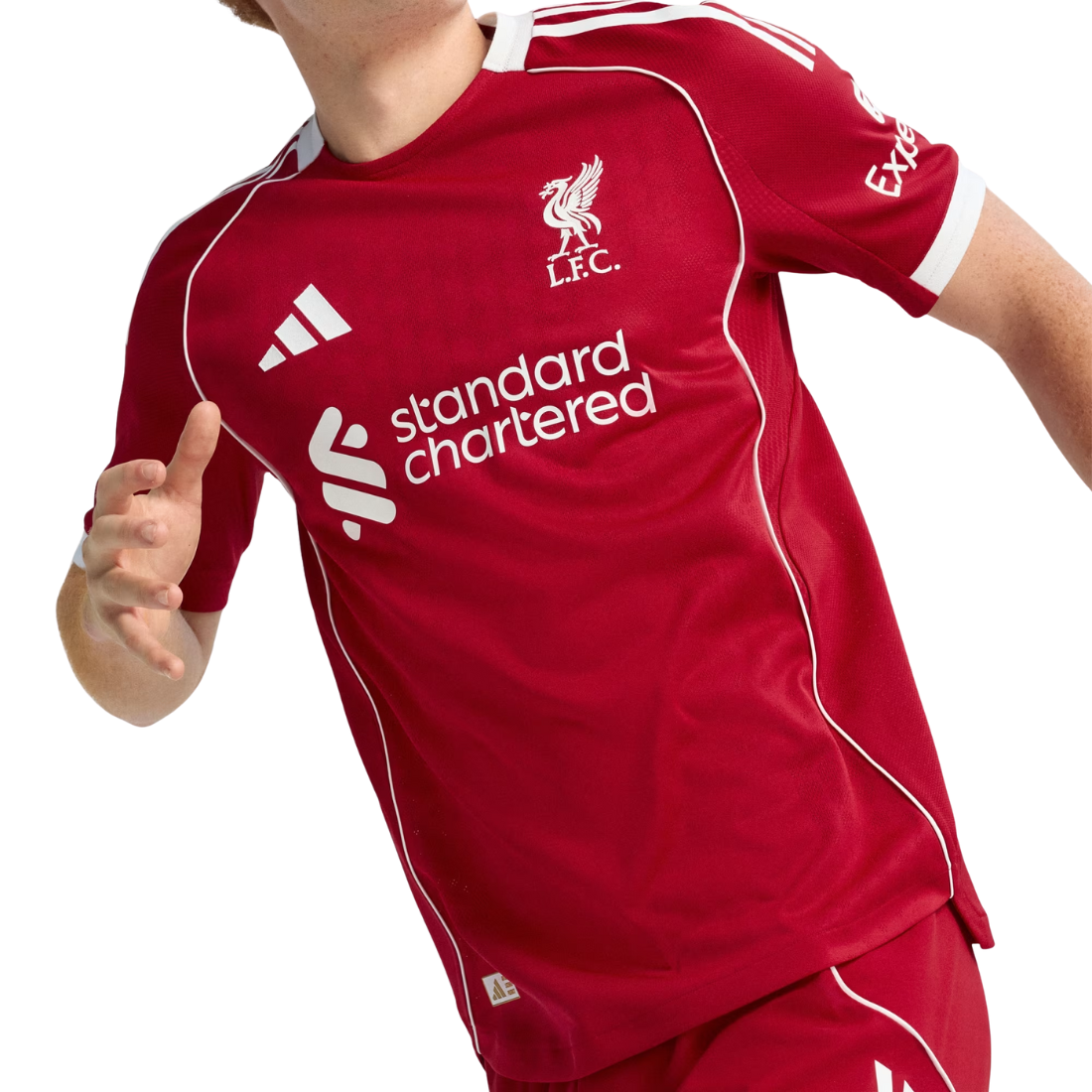 Liverpool FC 2025/2026 Home Adidas Men's Authentic Jersey Red JY4237