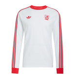 LIVERPOOL FC Retro-style Men's Long Sleeve Round Neck White JZ2543