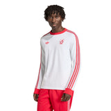 LIVERPOOL FC Retro-style Men's Long Sleeve Round Neck White JZ2543