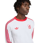 LIVERPOOL FC Retro-style Men's Long Sleeve Round Neck White JZ2543