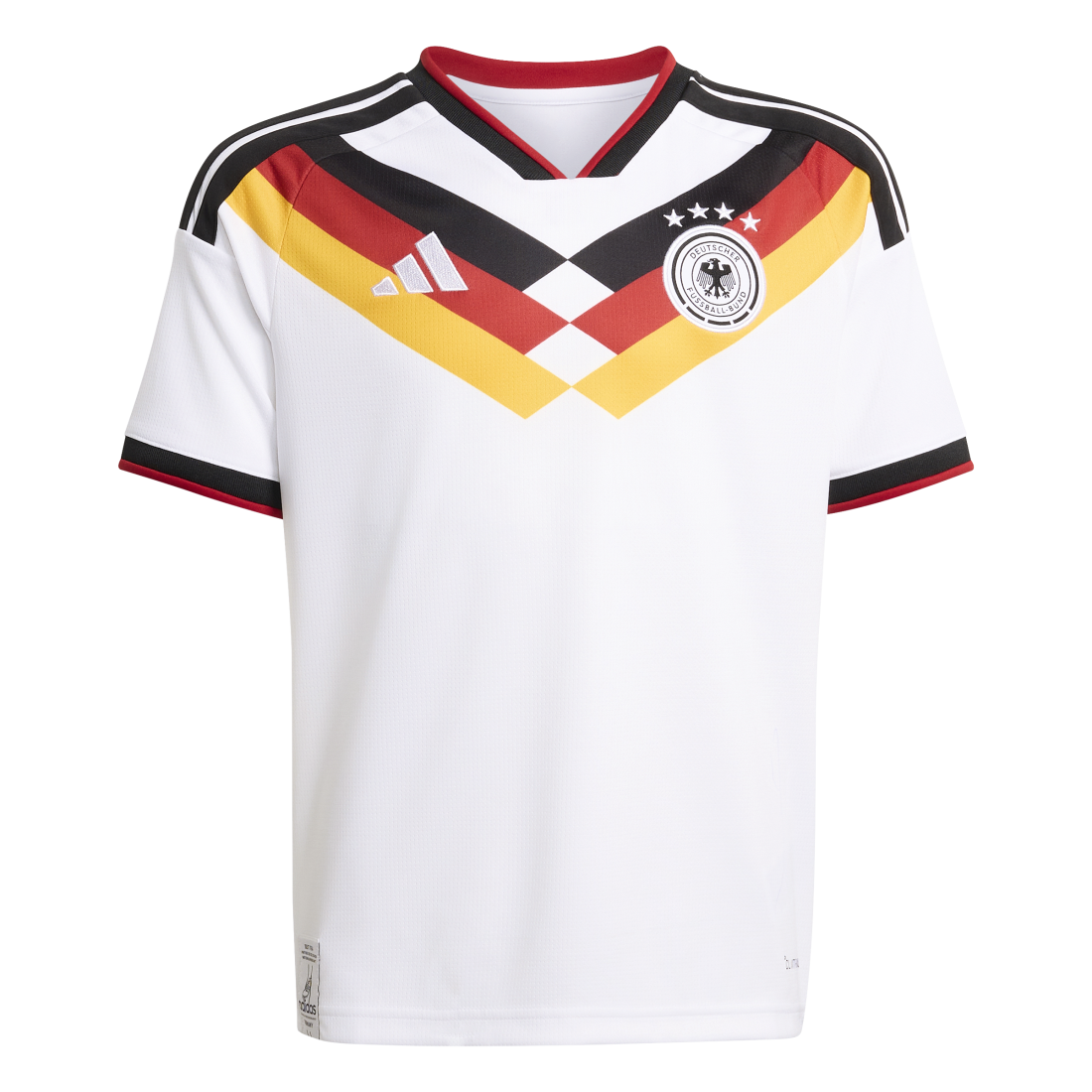 Germany Home 2026 Junior Boy Replica Jersey White JZ4560