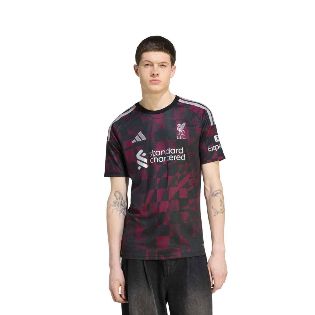 Liverpool 26/27 Third Kit Men Replica Jersey Black KA6855