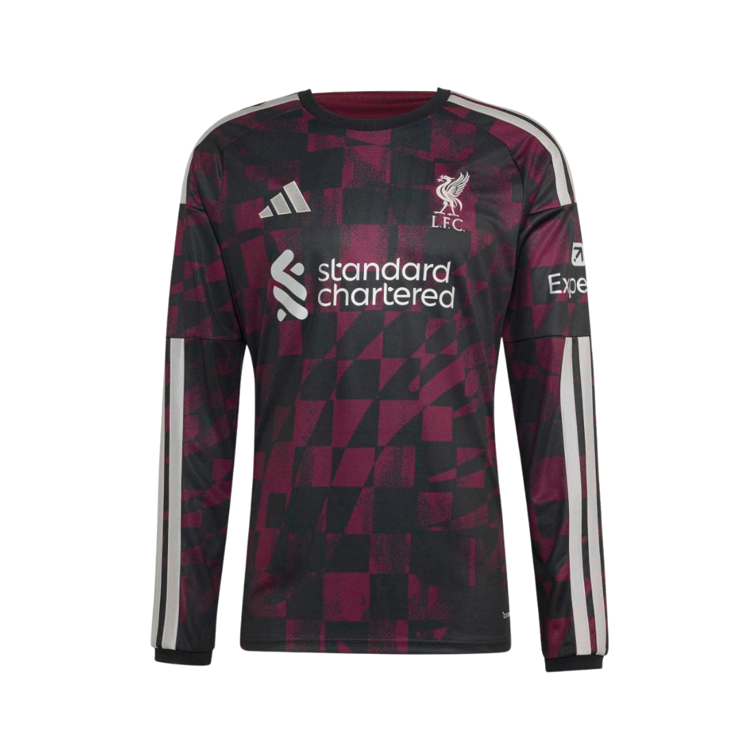 Liverpool 26/27 Third Kit Longsleeve Men Replica Jersey Black KB8273