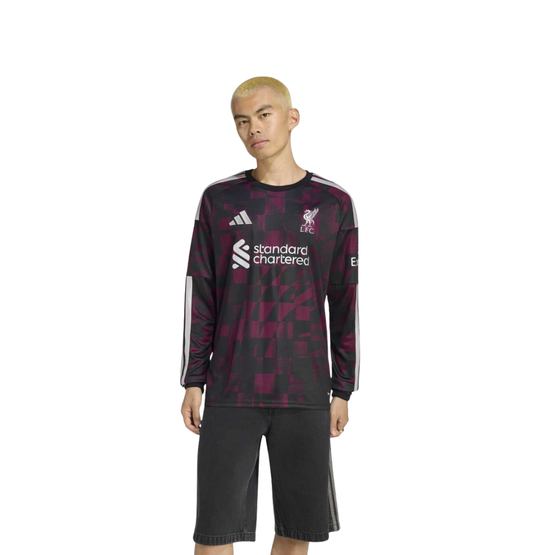 Liverpool 26/27 Third Kit Longsleeve Men Replica Jersey Black KB8273