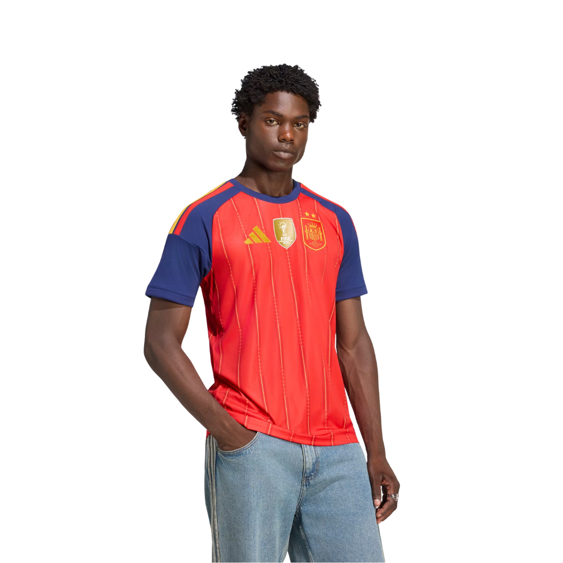 Spain 2026 Champion Home Men Replica Jersey Red KF4411
