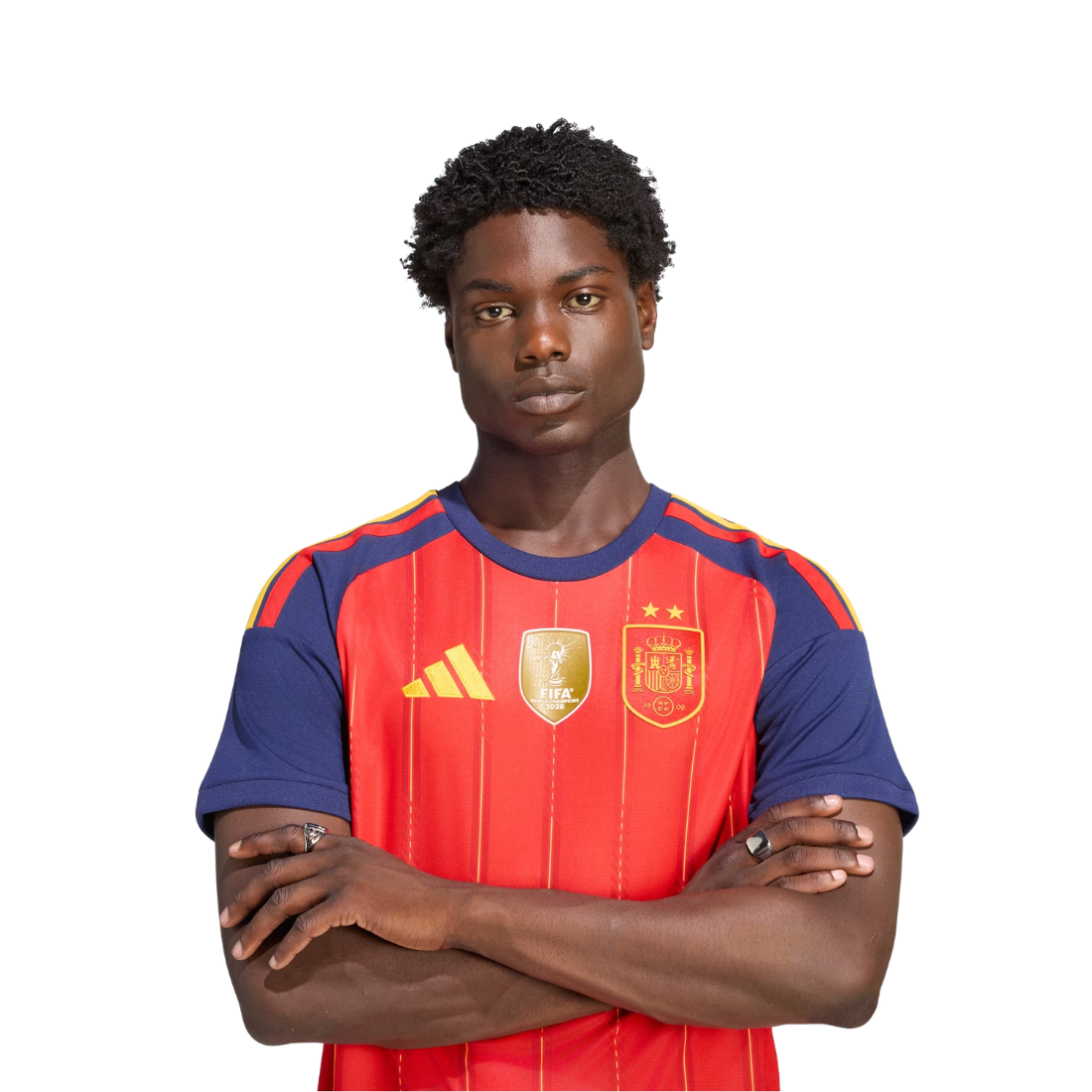 Spain 2026 Champion Home Men Replica Jersey Red KF4411