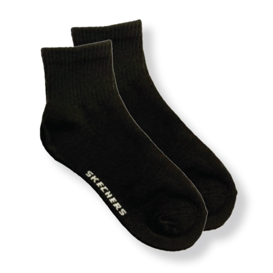 SKECHERS BTS Quarter School Sock Black