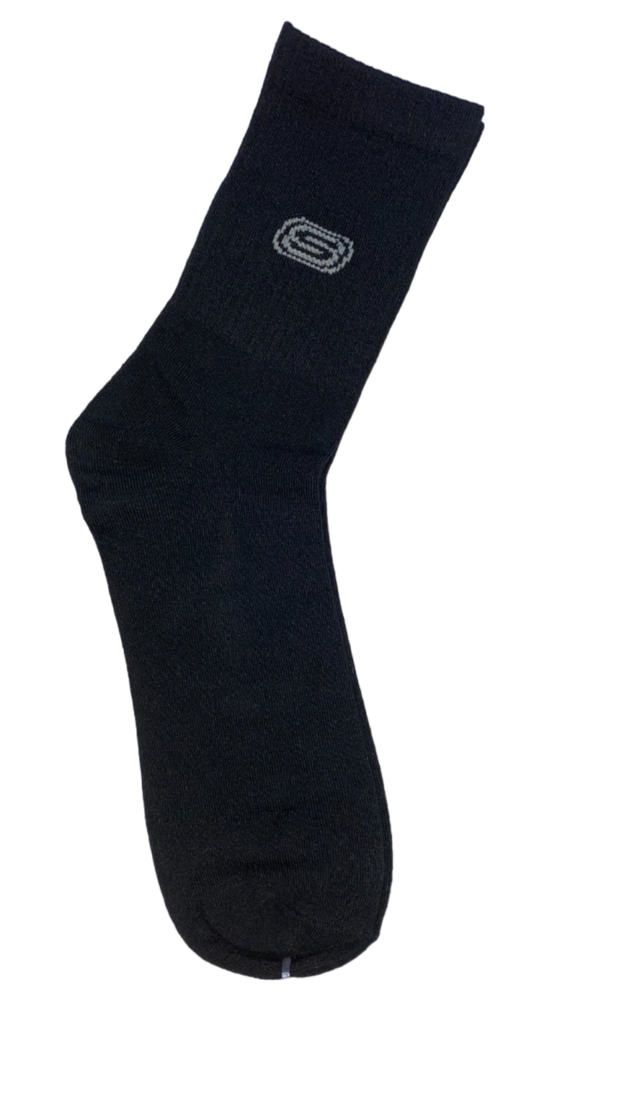 Crew Casual Unisex Sock Black