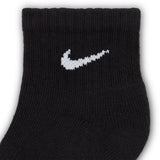 Everyday Kids' Cushioned Ankle Socks Black (6 Pairs) SX6912-010
