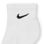 Everyday Kids' Cushioned Ankle Socks White (6 PAIRS)