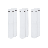 NIKE Everyday Cushioned Men Sport Socks White SX7664-100