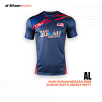 Hari Sukan Negara Junior Jersey Navy HA03030020