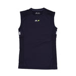 ALX Men's Running Sleeveless Tight Top Navy TXMA13000220