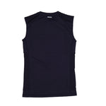 ALX Men's Running Sleeveless Tight Top Navy TXMA13000220