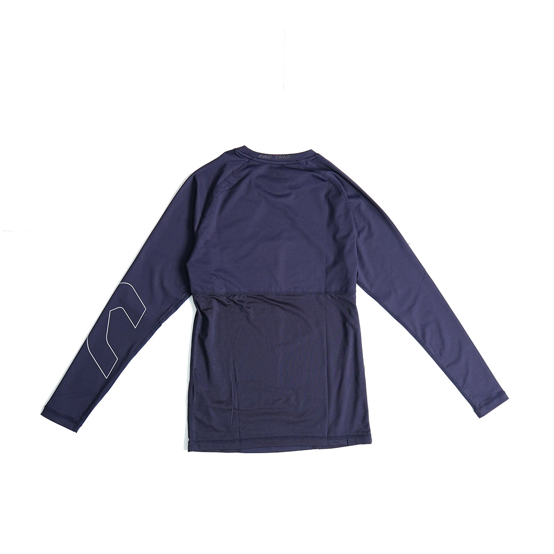 ALX Men's Running Long Sleeve Tight Top Jersey Navy TXMA21000220