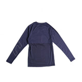ALX Men's Running Long Sleeve Tight Top Jersey Navy TXMA21000220