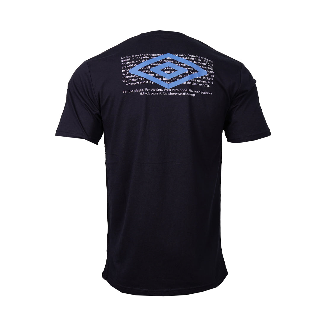 Men'S S/S Round Neck Shirt Navy UBMA02059-20
