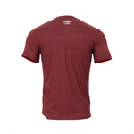 Men's S/S Round Neck Shirt Maroon UBMA02060-35