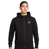 Sportswear Club Men's Full-Zip Hoodie Black