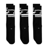 Sportswear Everyday Essential Crew Socks (3 Pairs) BLACK
