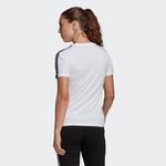 Women Loungewear Essentials Slim 3-Stripes Tee White GL0783