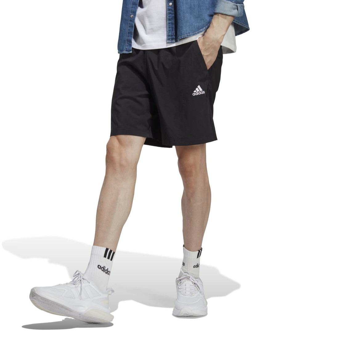 Aeroready Essentials Chelsea Small Logo Men's Shorts BLACK