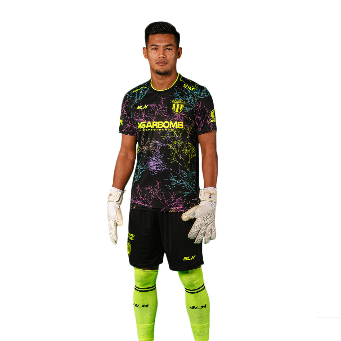 X Terengganu Fc 24 Goalkeeper Home Men'S Jersey BLACK