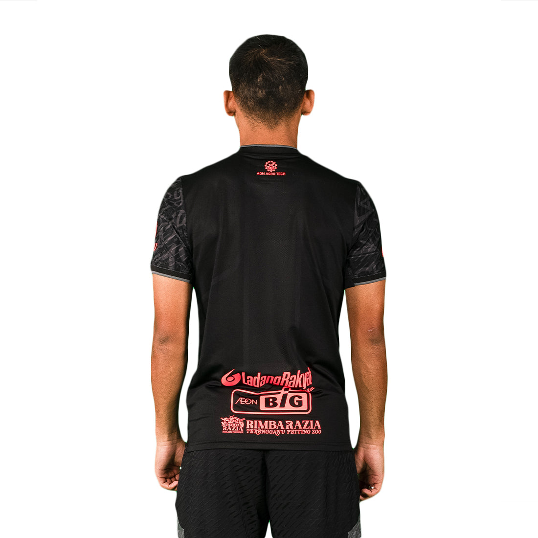 ALX Terengganu FC Away 2024/2025 Men's Replica Jersey Black JXMA05000301R