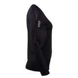 X Women'S Long Sleeve Top Black JXWA44000301