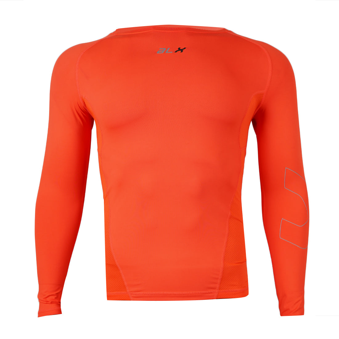 Men's Long Sleeve Tight Top Orange TXMA21000411